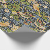 William Morris - Strawberry Diief Floral Pattern Geschenkpapier (Ecke)