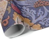 William Morris Strawberry Diief Floral Pattern Geschenkpapier (Rolleneckpunkt)