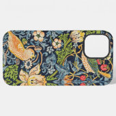 William Morris Strawberry Diief Floral Pattern iPhone Hülle (Rückseite (Horizontal))