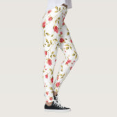 William Morris Strawberry Diief Floral Pattern  Leggings (Rechts)