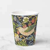 William Morris - Strawberry Diief Floral Pattern Pappbecher (Vorderseite)