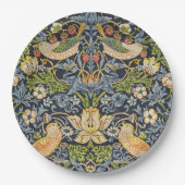 William Morris - Strawberry Diief Floral Pattern Pappteller (Vorderseite)
