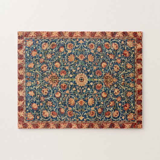 William Morris Strawberry Diief Floral Pattern Puzzle (Horizontal)