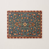 William Morris Strawberry Diief Floral Pattern Puzzle (Horizontal)