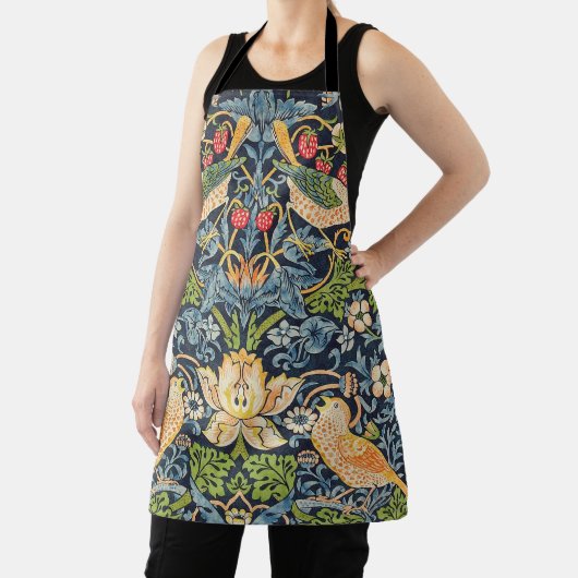 William Morris Strawberry Diief Floral Pattern Schürze (InSitu)