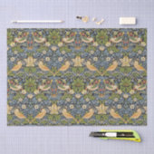 William Morris - Strawberry Diief Floral Pattern Seidenpapier (Handwerk)