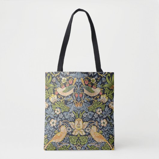 William Morris - Strawberry Diief Floral Pattern Tasche (Vorderseite)