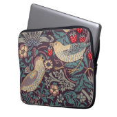 William Morris Strawberry Diief Laptop Sleeve (Vorderseite Links)