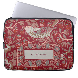 William Morris Strawberry Diief Laptop Sleeve