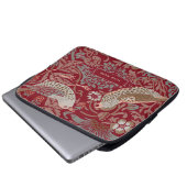 William Morris Strawberry Diief Laptop Sleeve (Vorne Knopf)
