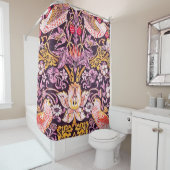 William Morris Strawberry Diief Lila Version Duschvorhang (Beispiel)
