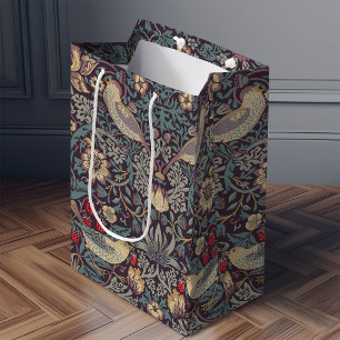 William Morris Strawberry Diief Medium Geschenktas Mittlere Geschenktüte