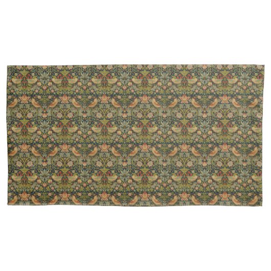 William Morris: Strawberry Diief Pillowcase Kissenbezug (Vorderseite)