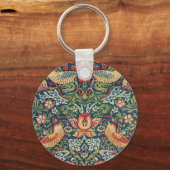 William Morris Strawberry Diief Restaured Version Schlüsselanhänger (Vorderseite)