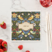William Morris - Strawberry Diief TEMPLATE Serviette (Beispiel)
