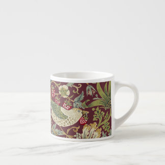 William Morris Strawberry Diief Textile Pattern Espressotasse