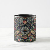 William Morris Strawberry Diief Textile Pattern Tasse (Zentrum)