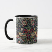 William Morris Strawberry Diief Textile Pattern Tasse (Links)