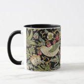 William Morris Strawberry Diief Textile Pattern Tasse (Links)