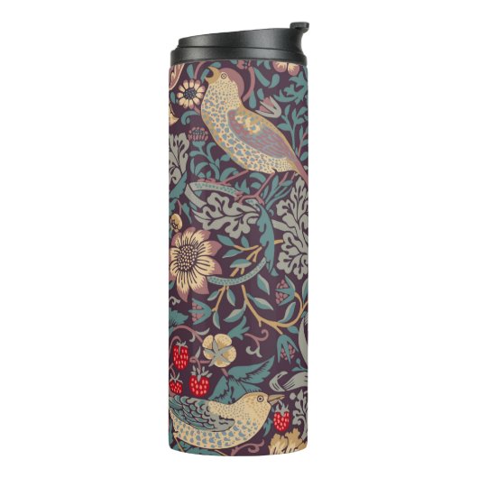 William Morris Strawberry Diief Thermal Tumbler Thermosbecher (Nach links gedreht)