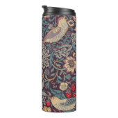 William Morris Strawberry Diief Thermal Tumbler Thermosbecher (Nach rechts gedreht)
