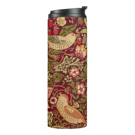 William Morris Strawberry Diief Thermal Tumbler Thermosbecher (Nach links gedreht)