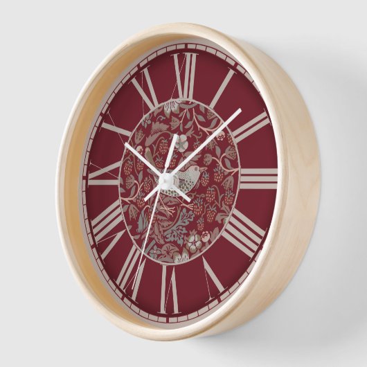 William Morris Strawberry Diief Viktorianisch Red Uhr (Winkel)