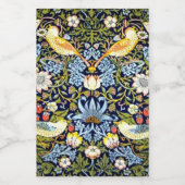 William Morris: Strawberry Diief Vintages Design, Weinetikett (Einzelnes Label)