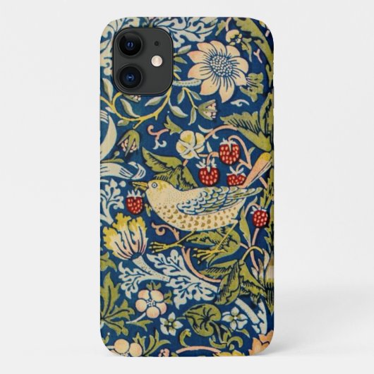 William Morris Strawberry Diief Vogel Case-Mate iPhone Hülle (Rückseite)