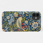 William Morris Strawberry Diief Vogel Case-Mate iPhone Hülle (Rückseite (Horizontal))
