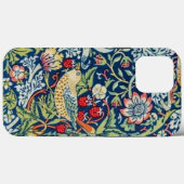 William Morris Strawberry Diief Vogel Case-Mate iPhone Hülle (Rückseite (Horizontal))