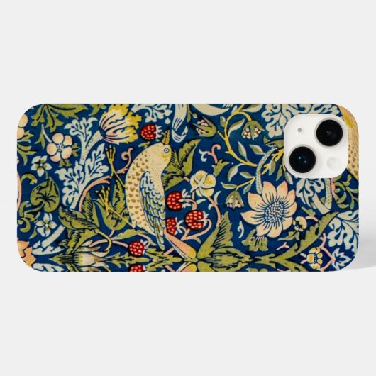 William Morris Strawberry Diief Vogel Case-Mate iPhone Hülle (Rückseite (Horizontal))
