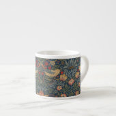 William Morris Strawberry Dives Birds Espressotasse (Vorderseite Rechts)