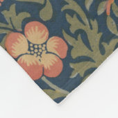 William Morris Strawberry Dives Birds Fleecedecke (Ecke)