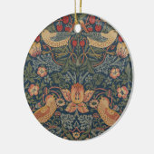 William Morris Strawberry Dives Birds Floral Keramik Ornament (Links)