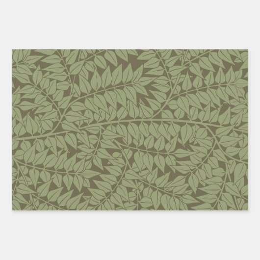 William Morris Strawberry Dives Birds Geschenkpapier Set (Vorderseite 3)