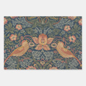 William Morris Strawberry Dives Birds Geschenkpapier Set (Vorderseite 2)