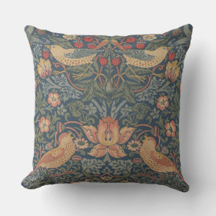 William Morris Strawberry Dives Birds Kissen