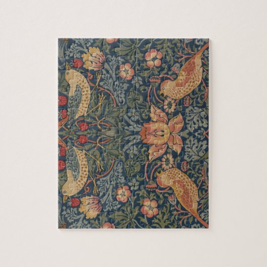 William Morris Strawberry Dives Birds Puzzle (Vertikal)