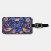 William Morris Strawberry Gepäckanhänger (Vorderseite horizontal)