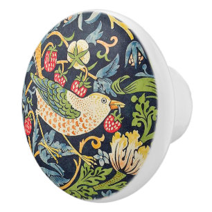 William Morris Strawberry Keramikknauf