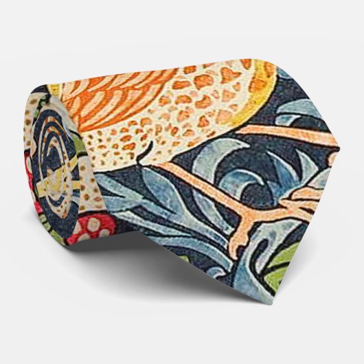 William Morris Strawberry Krawatte (Gerollt)