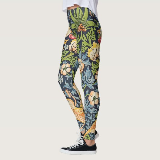 William Morris Strawberry Leggings (Links)