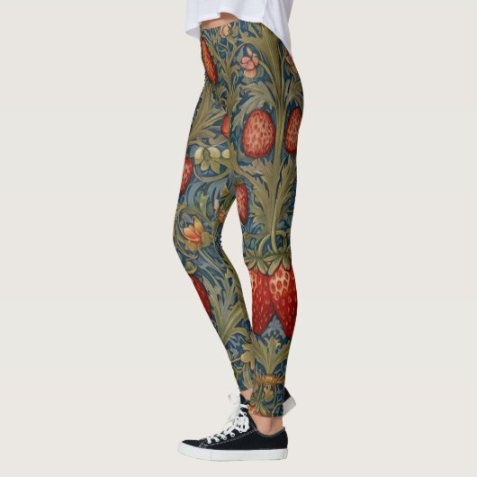 William Morris Strawberry Leggings (Links)