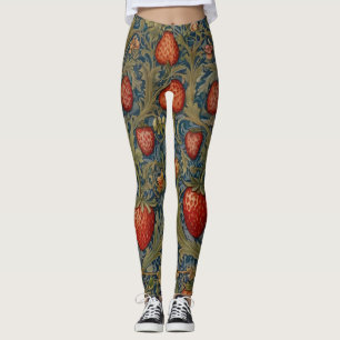 William Morris Strawberry Leggings