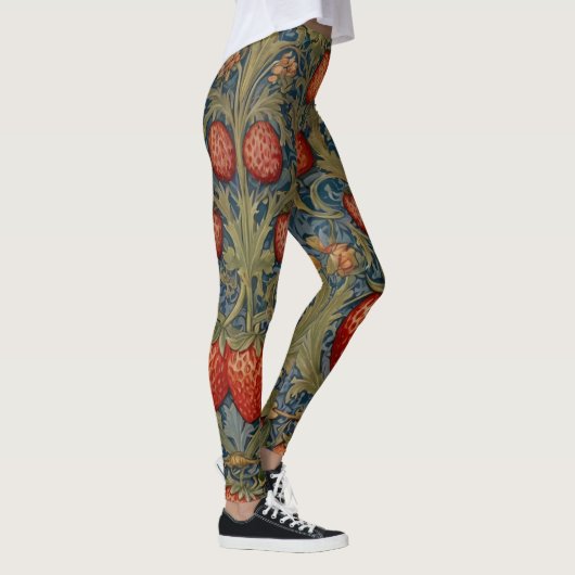 William Morris Strawberry Leggings (Rechts)