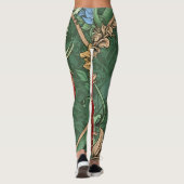 William Morris Strawberry Leggings (Rückseite)