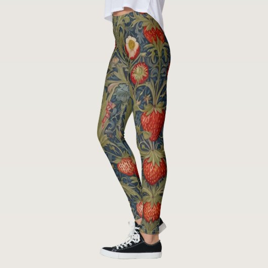 William Morris Strawberry Leggings (Links)
