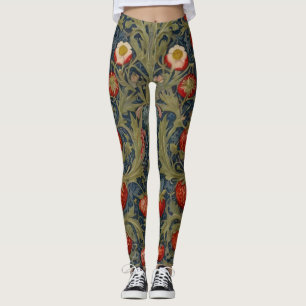 William Morris Strawberry Leggings