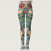 William Morris Strawberry Leggings (Vorderseite)